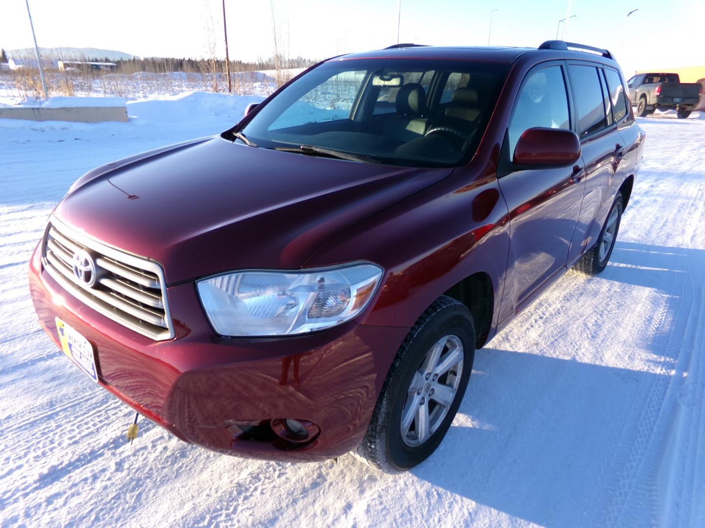 2010 Red Toyota Highlander Sport 4WD (5TDJK3EHXAS) with an 3.5L V6 DOHC 24V engine, 5-Speed Automatic transmission, located at 2630 Philips Field Rd., Fairbanks, AK, 99709, (907) 458-0593, 64.848068, -147.780609 - Photo#0